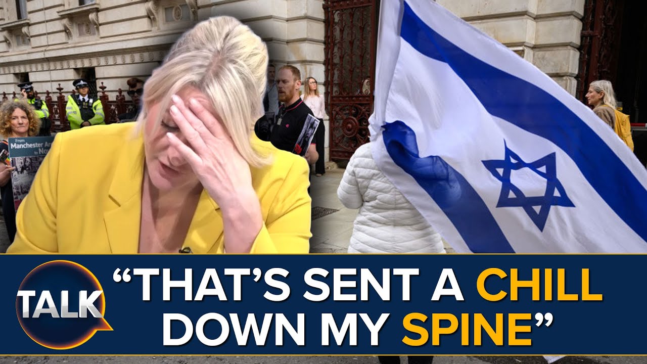 “They Are NOT Peaceful Protesters” | Caller Jade Explains 'Red Triangle' As New Swastika