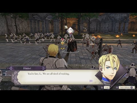 Fire Emblem: Three Houses - Dimitri Vs Edelgard At Garreg Mach Unique Dialogue
