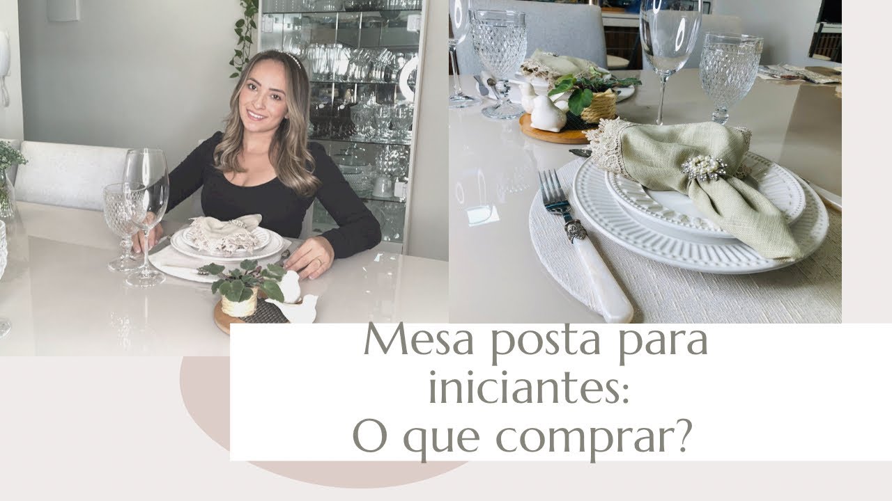 MESA POSTA PARA INICIANTES: O QUE COMPRAR?