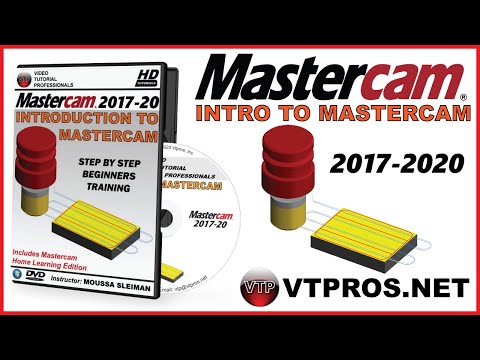 MASTERCAM 2017-2020 - INTRO - Create Letters - vtpros.net  (2018-2019)