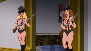 25 Clips of Cartoon Characters losing their head or Falling to pieces