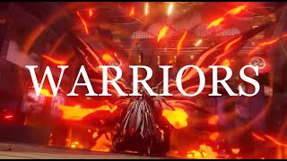Cover art for warriors (Genshin AMV)