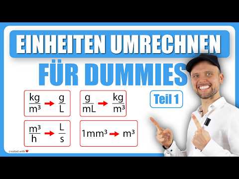 Converting Units for Dummies Part 1/2 || Physics for Medical Students || Physics Basics