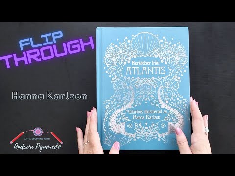 Flip Through - "Tales from Atlantis" (Berättelser från Atlantis) - Hanna Karlzon | NEW 2023
