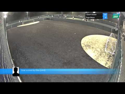 Goal scored by Diogo (15-11) - I Don't Know Vs Tuga Boys - 14-05-28 21:00 - DIV 4 - Wednesday