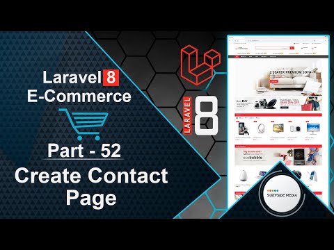 Laravel 8 E Commerce Project Layout Setup