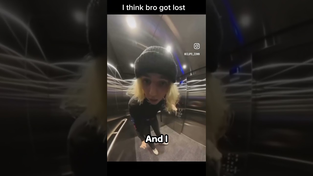 Guy Spends 40 minutes in Evil Elevator 😂