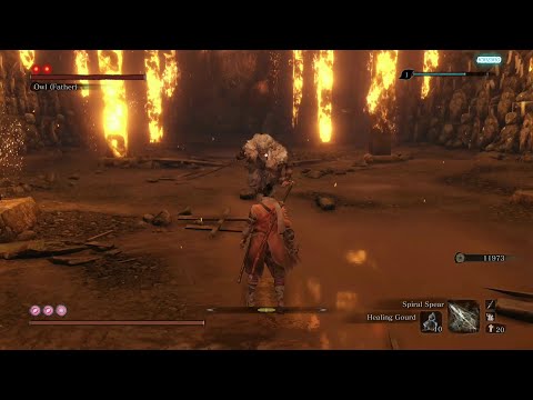 Sekiro - Owl (Father) easy kill | Mortal blade only.