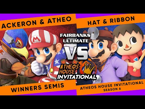 Atheos House Invitational: Ackeron & Atheo vs Hat & Ribbon - SSBU Winners Semis