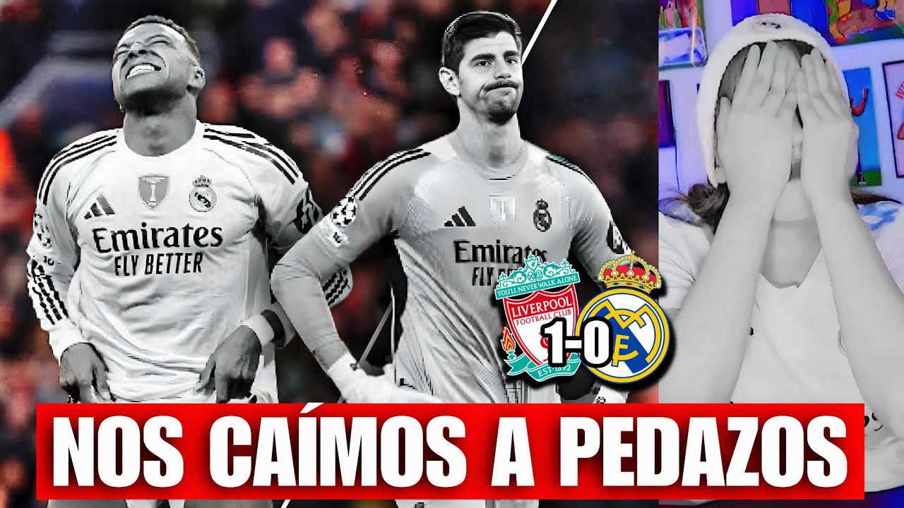 ¡EL REAL MADRID VUELVE A CAERSE A PEDAZOS CONTRA EL LIVERPOOL! NO ENTIENDO QUE NOS PASA 😬