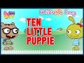 TEN LITTLE PUPPIES Children S Song Cartoons