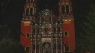 preview picture of video 'Catedral de Chihuahua Iluminada- Lit Up Cathedral Time Lapse'