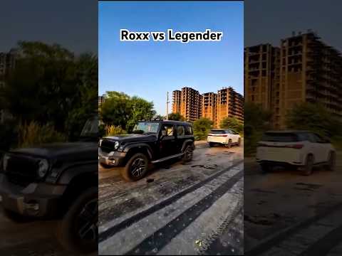 Mahindra Thar Roxx Vs Toyota Fortuner Tug of War😱 || Thar vs Fortuner😈#thar #fortuner #viralshorts