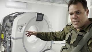 צה"ל מפרסם עדויות על נשק שנמצא במרכז ה-MRI של בית החולים שיפא בעזה.