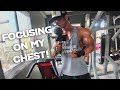 FOCUSING ON MY CHEST! | 6.5 WEEKS OUT NALANG