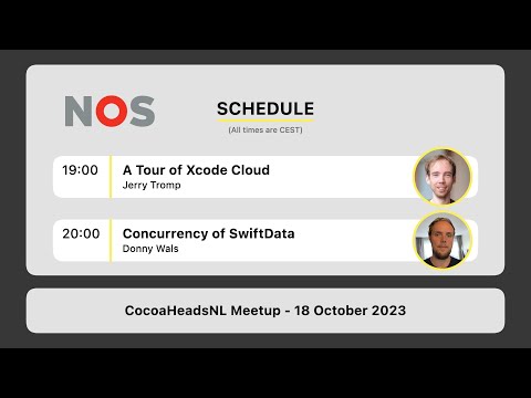 CocoaHeadsNL Meetup, 18 October 2023 thumbnail