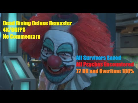 Dead Rising Deluxe Remastered | Part 2 (4K/60FPS)(No Commentary) | 100% Playthrough | All Survivors