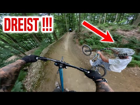 Dreister Fahrer sollte PARKVERBOT bekommen im GREENHILL BIKEPARK!