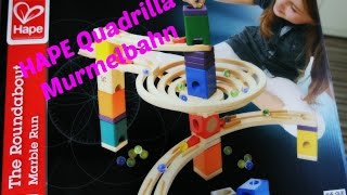 Murmelbahn Quadrilla I Hape I Pirum Holzspielzeuge