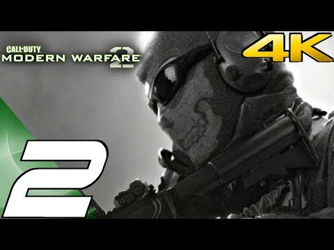 Call of Duty Modern Warfare 2 - Gameplay Walkthrough Part 2 - Wolverines & Hornet's Nest [4K 60FPS]