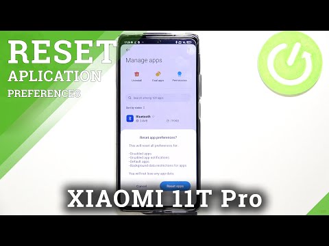 How to Reset App Preferences in XIAOMI 11T Pro - Restore App Preferences