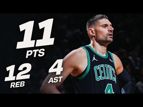 Nikola Vučević Records a Double-Double in Celtics Debut | February 6, 2026
