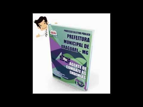 Apostila Concurso Araguari 2015 - Agente de Combate às Endemias