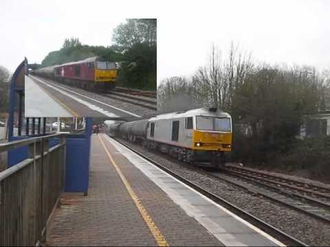 DRS dred 66425 and ex-fastline 66303 on 6m67 flask to crewe