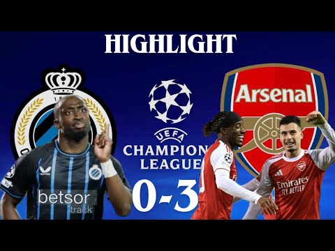Club Brügge – Arsenal (0:3) | Ausführliche Spielzusammenfassung | Champions League 25./26.