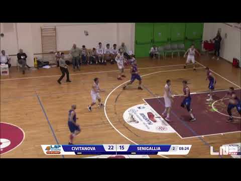Virtus Civitanova-Goldengas Senigallia 54-59, gli highlights
