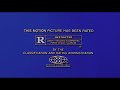 United Artists MPAA R Rating Screen 1988