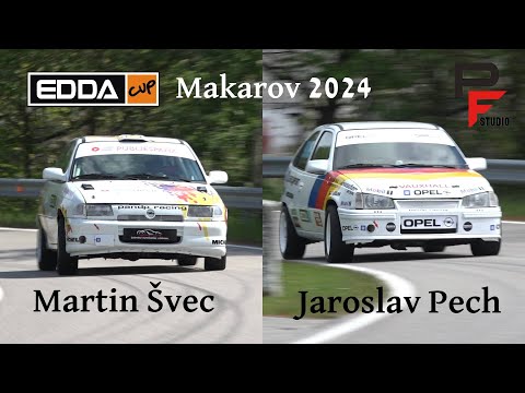 Martin Švec & Jaroslav Pech - Opel Astra GSI & Opel Kadett GSI - EDDA CUP Makarov 2024