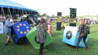Mother Lewinsky at Roskilde Festival 2013 - MusicTiles magic cubes