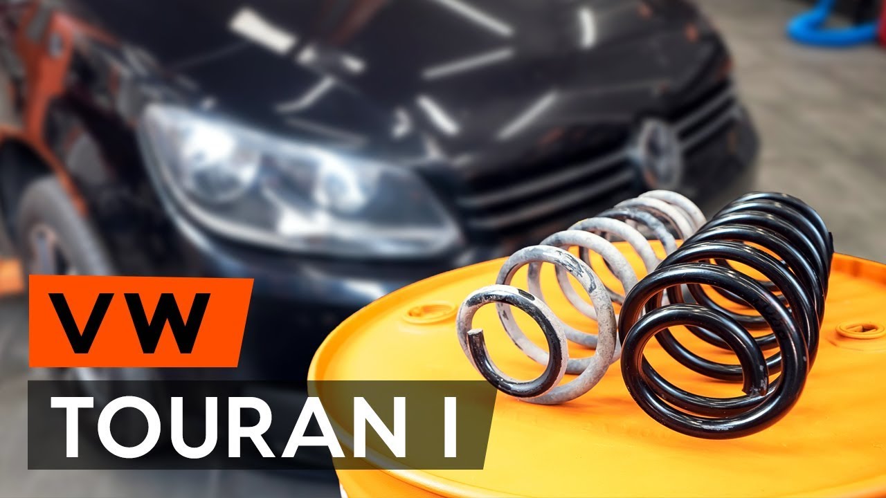 Как се сменят предни пружини на VW Touran 1T3 – Ръководство за смяна