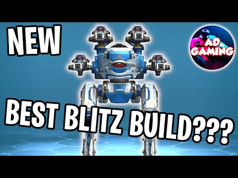 [WR] 💥 QUARKER BLITZ - New Strong Light Machine Gun - Test Server Gameplay | War Robots