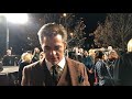 Speaking to the cast of Outlaw King at the premiere