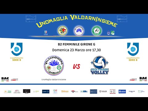 Volley Serie B2F 23 giornata UnoMaglia Valdarninsieme 🆚 Celle Varazze Volley