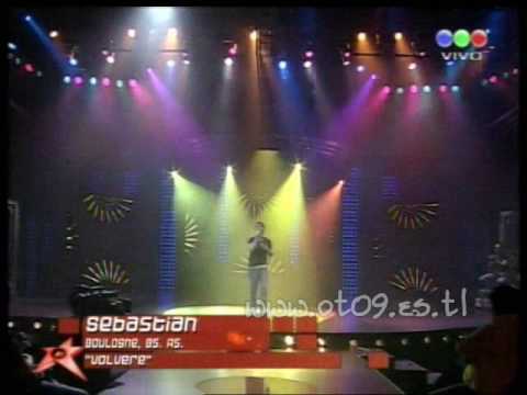 Operacion triunfo 2009: Sebastian Martingaste - Gala 1 - Volvere