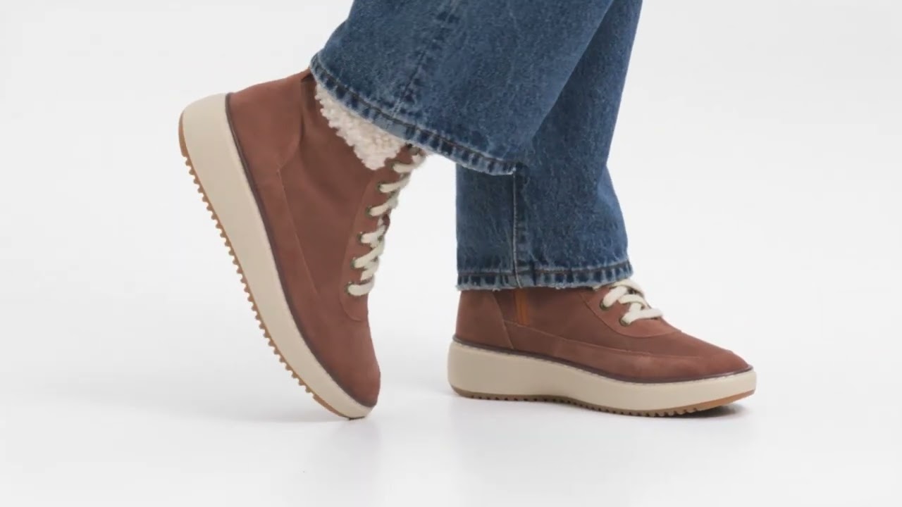 Watch Vionic Olympia Women's Comfortable Orthotic Arch Support Mid-Shaft Boot video