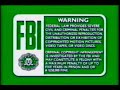 Walt Disney Home Video Warning Screen 1991 1997