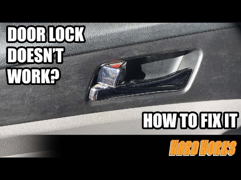 Hyundai Sonata Rear Door Lock Actuator Replacement