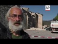 Earthquake Victims Living At Camp Site In Norcia