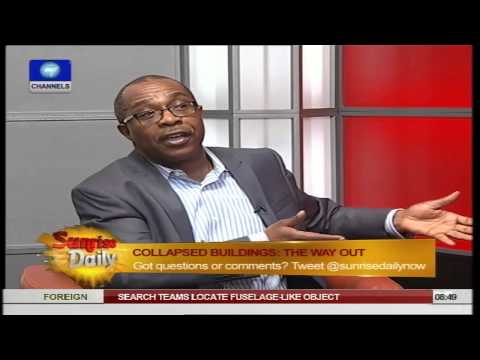 Building Collapse: Structure Engineer Advocates Diligent Law Enforcement - Part 2