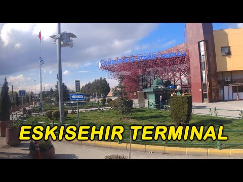 [4K 60] Eskişehir Turkey | Bus ride from terminal | 2022.04.12