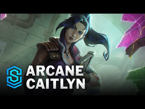 Arcane Caitlyn Skin Spotlight - League of Legends