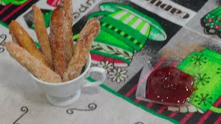 COMO FAZER CHURROS MUITO FCIL E RAPIDO  PASSO A PASSO