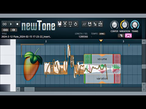 How To Use NewTone in FL Studio - Manual Pitch Editing Tutorial
