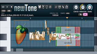 How To Use Newtone in FL Studio - Manual Pitch Editing Tutorial