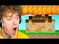 My MINECRAFT HOUSE Was TROLLED WITH LAVA!
