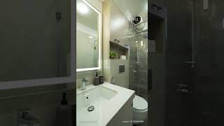 How to design a marble bathroom New bathroom at Mahindra Splendour,Bhandup 